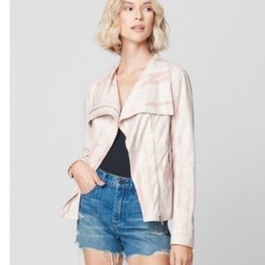 Blank NYC Faux Suede Moto Jacket